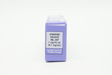 Amphastar 3339 Atropine Sulfate Injection USP, 0.1mg/mL (x)